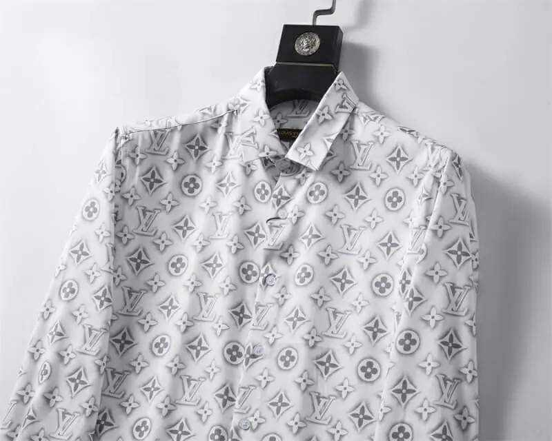 louis vuitton lv chemises manches longues pour homme s_1211aa12